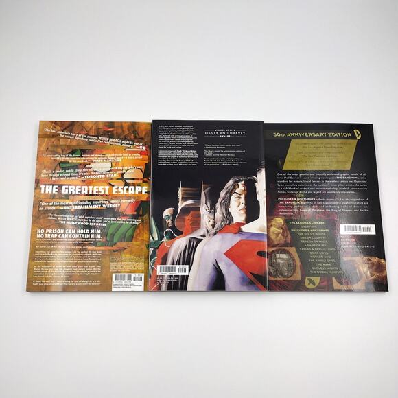 DC TPB Lot Mister Miracle Kingdom Come Sandman Preludes & Nocturnes New - Picture 2 of 3